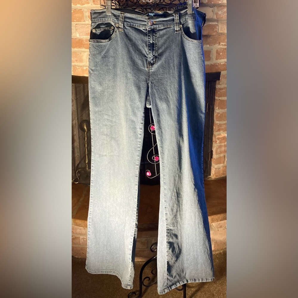 Avenue Blues Denim Flare Jeans for Women